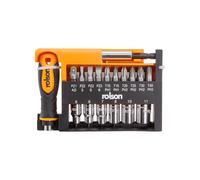 Rolson 28233 28pc Screwdriver Bit and Socket Set
