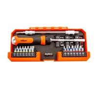 Rolson 28427 43pc Ratchet Screwdriver & Bit Set