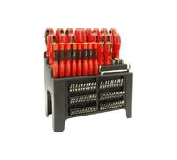 Screwdriver Bit Set Kit 100 Pieces Torx Precision Ratchet Phillips Rolson 28895