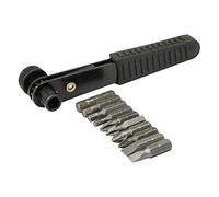 Rolson 28909 11 pc Offset Ratchet Screwdriver Set