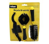 Rolson 3 Piece Brush Kit - Cleaning for Bicycles and other sports equipment 43203