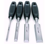 Rolson 3 X Wood Chisel Set - 4 Pieces