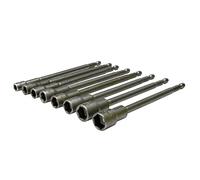 Rolson 30413 8 pc Long Magnetic Nut Driver Set