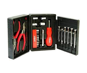 Rolson 36039 25 pc Mini Tri Fold Tool Kit