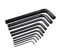 Rolson 40352 10 pc 1.5-10 mm Hex Key Set