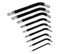 Rolson 40373 Short Arm Star Key Set - Multi-Colour (9-Piece)