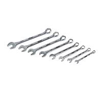 Rolson 46599 8 pc Whitworth Combination Spanner Set
