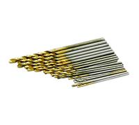 Rolson 48304 20 pc 0.3-1.6 mm Micro HSS Drill Bit Set