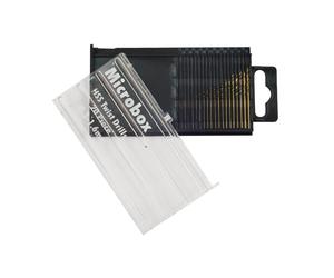 Rolson 48304 Micro HSS Drill Bit Set - 20 Pieces