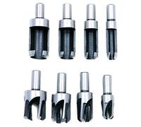 Rolson 48598 8 pc Wood Plug Cutter