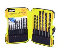 Rolson 48655 15 pc Masonry Drill Bit Set