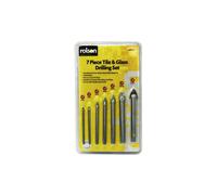 Rolson 48902 7pc Glass & Tile Drill Bit Set