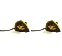 Rolson 50535 5 m x 19 mm Tape Measure, Yellow & Black (Pack of 2)