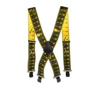 Rolson 50mm 2Inch Wide Heavy Duty Tape Measurement Men Trousers Pants Braces Suspender, Builders Carpenters Diy Home