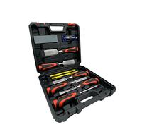 Rolson 56140 CRV Chisel and Honing Guide, Orange/Black, 10pc