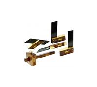 Rolson 5pc Mini Wood Working Set - For Marking Out Timber In A Handy Storage Bag 56900