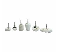 Rolson 6 Piece 1/4 Inch Hex Shank Polishing and Buffing Pads