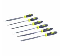 Rolson 6 Piece 140mm Needle File Set