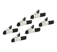 Rolson 60341 6 pc 50 mm Spring Clamp Set, Black