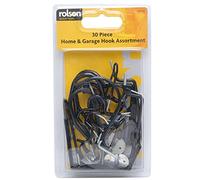 Rolson 60902 30 pc Home & Garage Hook Set