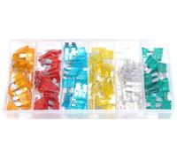 Rolson Tools 60971 120pc Automobile Fuse Set in Plastic Box