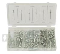Rolson 61277 Aluminium Rivet Assortment (240 Pieces)