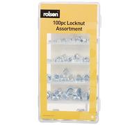 Rolson 61288 100 pc Locknut Assortment