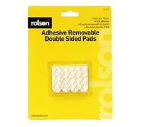 Rolson 61312 12Pc Double Sided Adhesive Pads, Black