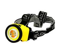 Rolson 61461 LED and COB Head Lamp, Black