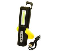 Rolson 61467 3W USB Rechargeable COB Torch & Lamp