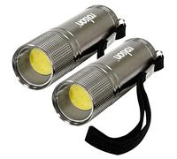 Rolson 61567 2 pc 3W COB Aluminium Torch