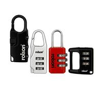 Rolson 66497 4 pc Combination Lock Set