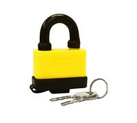 Rolson 66514 Weatherproof Padlock, Black, 50 mm
