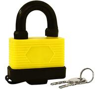 Rolson 66515 Weatherproof Padlock, Black, 65 mm