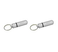 Rolson 66915 Money Minder with Key Chain, Silver (Pack of 2)