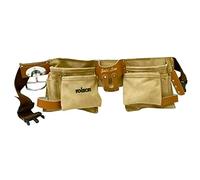 Rolson 68639 Professional Double Leather Tool Pouch