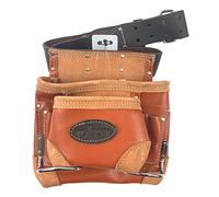 Rolson 68877 Single Leather Tool Pouch with Belt