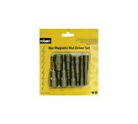 Rolson 8PC Magnetic Nut Driver Set 30412