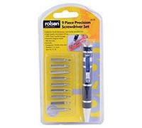 Rolson 9 in 1 Precision Screwdriver Bit Set