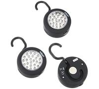 Rolson 90005 3 pc 24 LED Lamp with Hook and Magnet