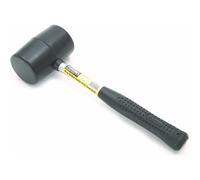Rolson 10514 16 oz Tubular Steel Rubber Mallet