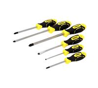 Rolson Screwdriver Set Home Garage Repair DIY Handy Tools 6pcs - Yellow