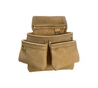 Rolson Single Leather Organiser Pouch Large Professional Heavy Duty