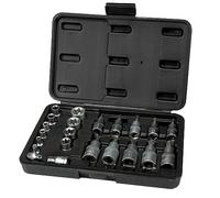 Rolson Star Socket and Bit Set (29 Pieces) 38642
