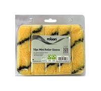 Rolson Tiger Stripe Roller Sleeves Pack of 10 Piece
