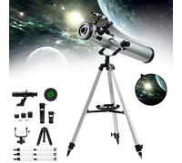 ROLTIN Telescope for Beginners 525X-35X,76mm HD Refractor Telescope for Astronomy Adult,Starter Scope Refractor Telescopes,with Tripod+Finder Scope+2Extender+Moon Filter