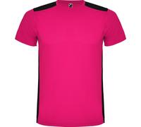ROLY Detroit Short-Sleeved Sports T-Shirt in Fuchsia | Size: Small ROLY Fuchsia S