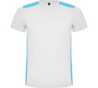ROLY Detroit Short-Sleeved Sports T-Shirt in White | Size: 2XL ROLY White 2XL