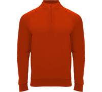 ROLY Epiro Quarter Zip Long-Sleeved Sweatshirt in Red | Size: 4 Years ROLY Red 4 Years