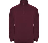 ROLY Men's Aneto Quarter Zip Sweatshirt in Maroon | Size: Medium ROLY Maroon M